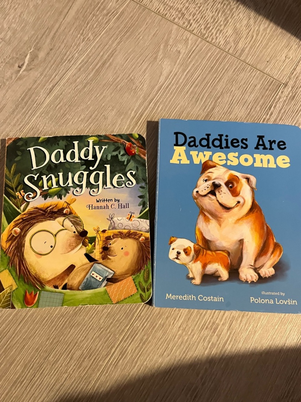Two daddy books for Father’s Day